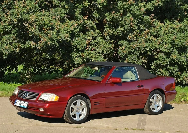 Mercedes-Benz SL cena 80000 przebieg: 115000, rok produkcji 1997 z Warszawa małe 781